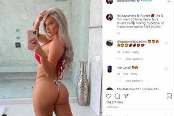 Laci Kay Somers Nude New Onlyfans Lingerie Try On Haul on dochick.com