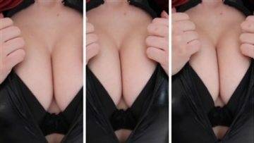 Christina Khalil Black Widow Cosplay Nude Video Leaked on dochick.com