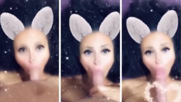 Princess Jasmine Sensual Blowjob Snapchat Leaked on dochick.com