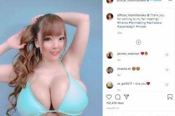 Hitomi Tanaka Nude Big Tits Onlyfans Video on dochick.com