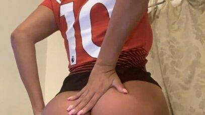 Lucy x leaked video sexy football uniform on dochick.com