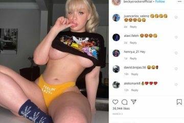 Becky Crocker Nude Anal Onlyfans Video on dochick.com