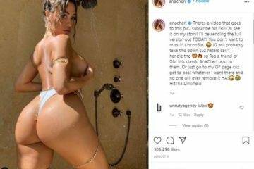 Ana Cheri Nude Full Bath Time Video on dochick.com