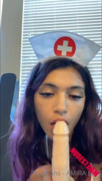 Amira Brie Riding Dildo Onlyfans Video Leaked on dochick.com