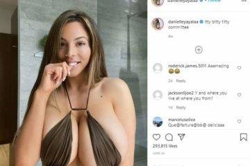 Danielley Ayala Nude Big Tit Model Video on dochick.com