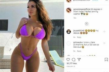 Genesis Lopez Full Nude Onlyfans Videos Leaked on dochick.com