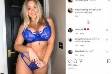 Melissa Debling Nude Perfect Tits Instagram Model on dochick.com