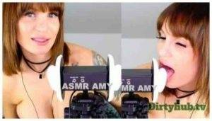 ASMR Amy Eargasm Earlicking Patreon Video Leaked on dochick.com