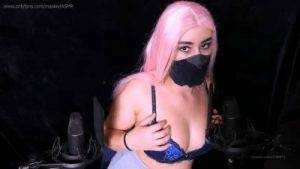 Masked ASMR Nude Lotion on dochick.com