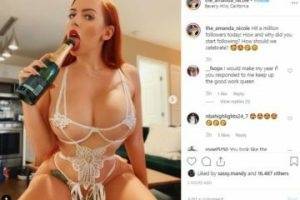 Amanda Nicole BTS Nude Onlyfans Leaked on dochick.com