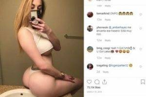 Amber Hayes Nude Video Leak Sexy Dildo Ride on dochick.com