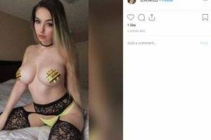 ZzVioletzZ Blowjob Nude Porn Premium Snapchat Leak on dochick.com