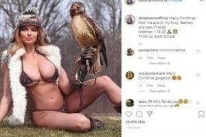 Dana Hamm Nude Big Dildo Masturbation on dochick.com
