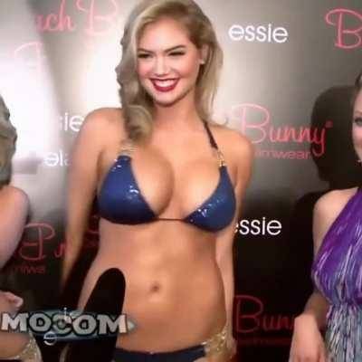 Kate Upton has the biggest...smile on dochick.com