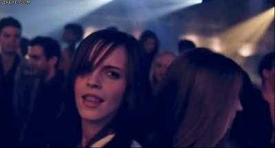 Emma Watson and her hot tongue on dochick.com