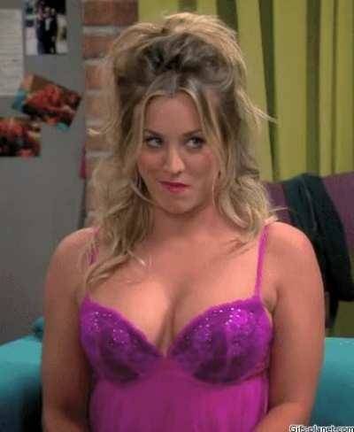 Kaley Cuoco is ready to fuck us all on dochick.com