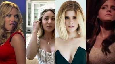 Pick one as your submissive fucktoy and one as your domme (Scarlett Johansson , Kaley Couco, Kate Mara, Emma Watson) on dochick.com