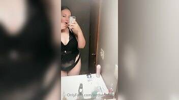 Jezthephoenix lingerie selfie version onlyfans leaked video on dochick.com