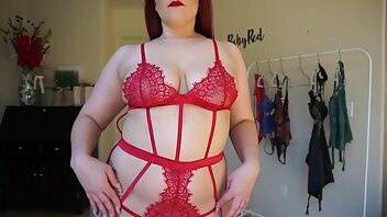 Rubyred yandy holiday lingerie red 2 on dochick.com