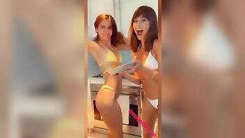 Riley reid & abbie maley nude banana dick onlyfans videos 2020/07/28 on dochick.com