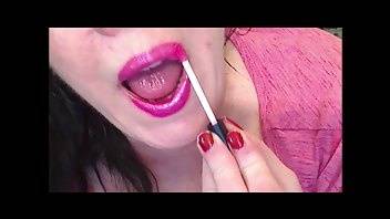 Raven winter pink lipstick drooling and sucking 1080h swallowing / fetish mouth xxx free manyvids... on dochick.com