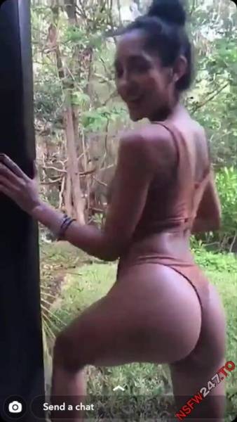 Chloe Amour bodysuit tease snapchat premium xxx porn videos on dochick.com