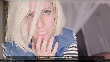 Lana Rain - Do You Want To Date Android 18 POV on dochick.com