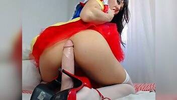 Spanishstar snow white play with her ass xxx video on dochick.com