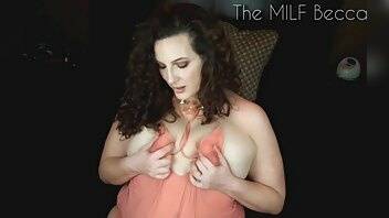 The milf becca wet shirt lactation tease xxx video on dochick.com