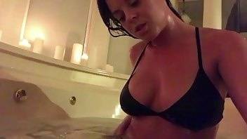 Rahyndee James relaxes in the bath premium free cam snapchat & manyvids porn videos on dochick.com