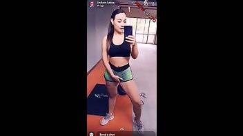Melisa wild gym time with pussy pleasure snapchat premium xxx porn videos on dochick.com