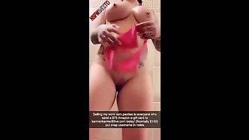 Karmen karma shower pussy fingering snapchat premium xxx porn videos on dochick.com