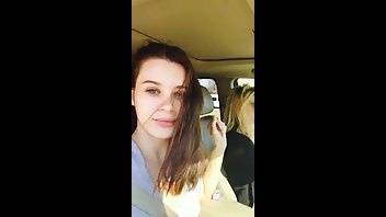 Lana Rhoades rides in car with girlfriend premium free cam snapchat & manyvids porn videos on dochick.com
