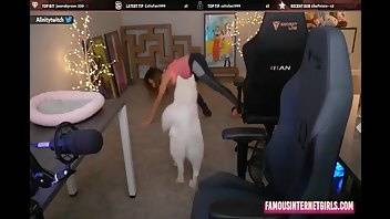 Alinity Compilation Letting Her Dog Smell Her Pussy NSFW XXX Premium Porn on dochick.com