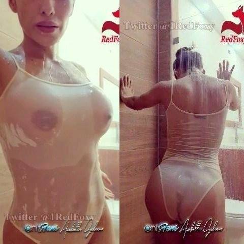 Anabella Galeano Nude Swimsuit Shower Video Leaked on dochick.com