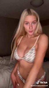 Leaked Tiktok Porn Bikini Barely Contained Mega on dochick.com
