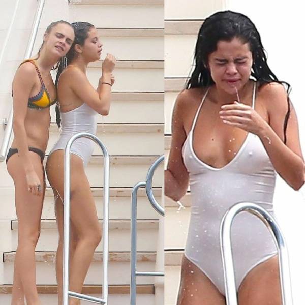 Selena Gomez Cara Delevingne Swimsuit Photos Leaked - Usa on dochick.com
