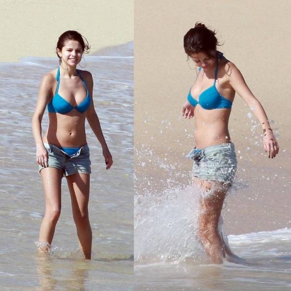 Selena Gomez Beach Bikini Shorts Photos Leaked - Usa on dochick.com