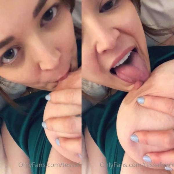 Tessa Fowler Nipple Sucking POV OnlyFans Video Leaked - Usa on dochick.com