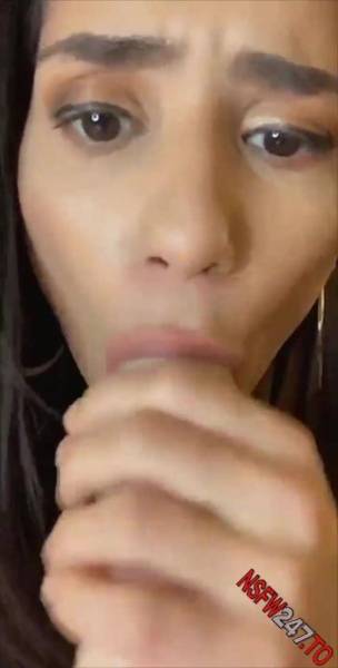 Tia Cyrus sloppy dildo blowjob snapchat premium xxx porn videos on dochick.com