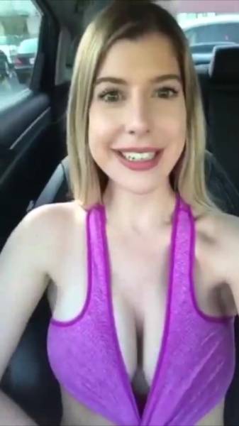 Andie Adams public parking pussy fingering in car snapchat premium xxx porn videos on dochick.com
