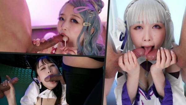 Ria Kurumi Can’t Stop the K-pop H-thots | World Porn Music Video Games 2022 on dochick.com