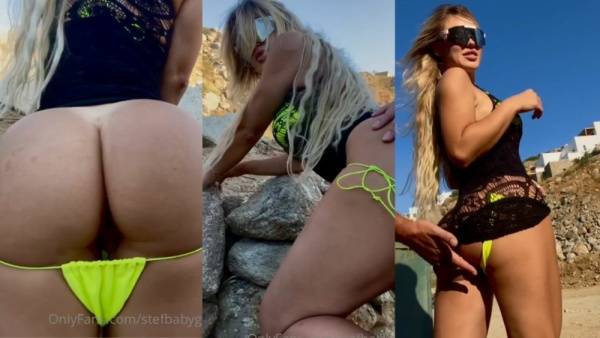Stefanie Knight Outdoor Sextape Video Leaked on dochick.com