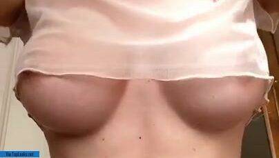Amazing Eliza Rose Watson Nude Tits Teasing Video Leaked on dochick.com