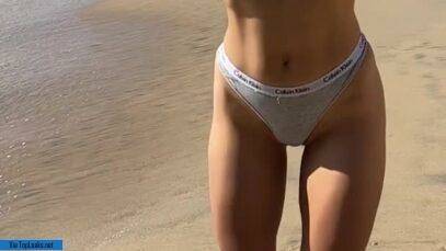 This is not a nude beach, but I couldn’t help myself [gif] on dochick.com