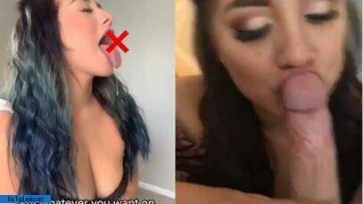 Girl offered to fulfill the fantasy and the dude agreed, taking his dick out of his pants TikTok XXX on dochick.com