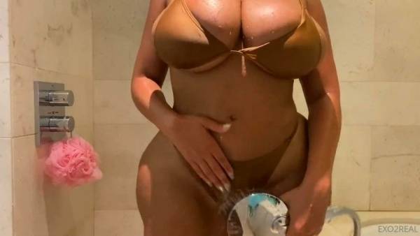 ExoHydraX Nude Bikini Shower Onlyfans Video Leaked on dochick.com
