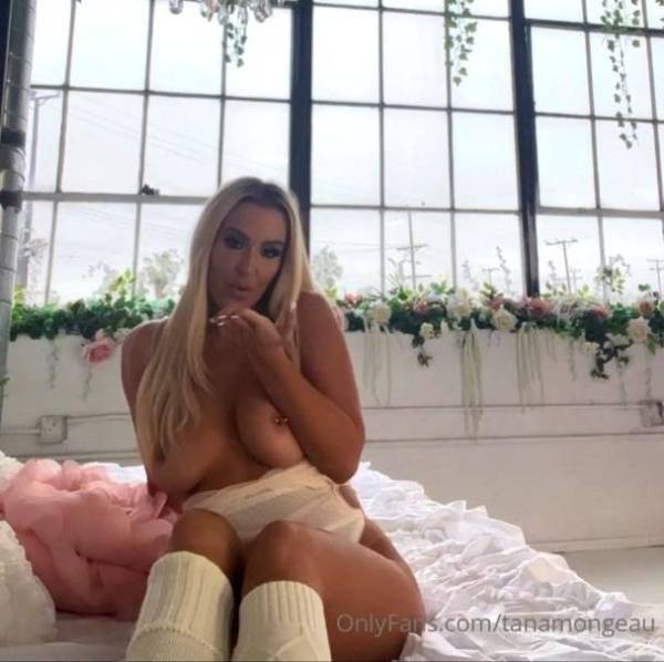 Tana Mongeau Nude Topless Tease Onlyfans Video Leaked on dochick.com