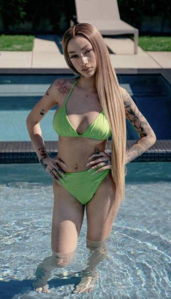 Bhad Bhabie Sexy Pool Bikini Onlyfans Set Leaked - Usa on dochick.com