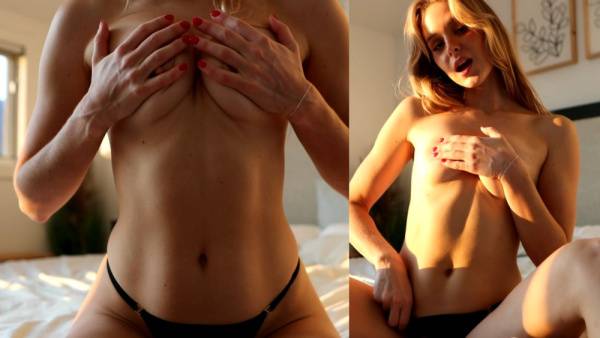 Caroline Zalog Sunset Nipple Tease Video Leaked on dochick.com